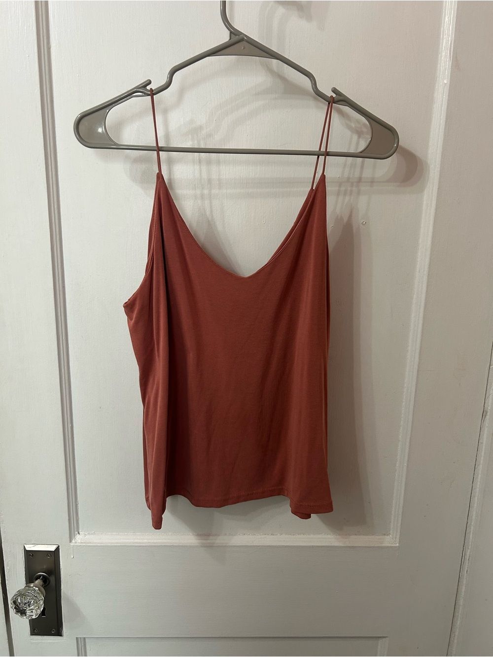 Maurices Rust-Colored Spaghetti Strap Cami